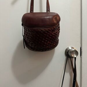 Etienne Aigner Tan Leather Bag